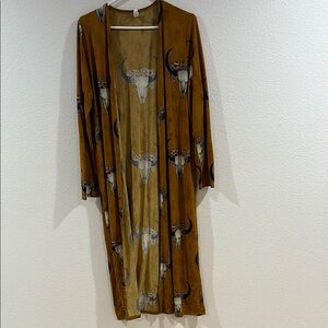 Multicolored 3/4 Sleeve Top